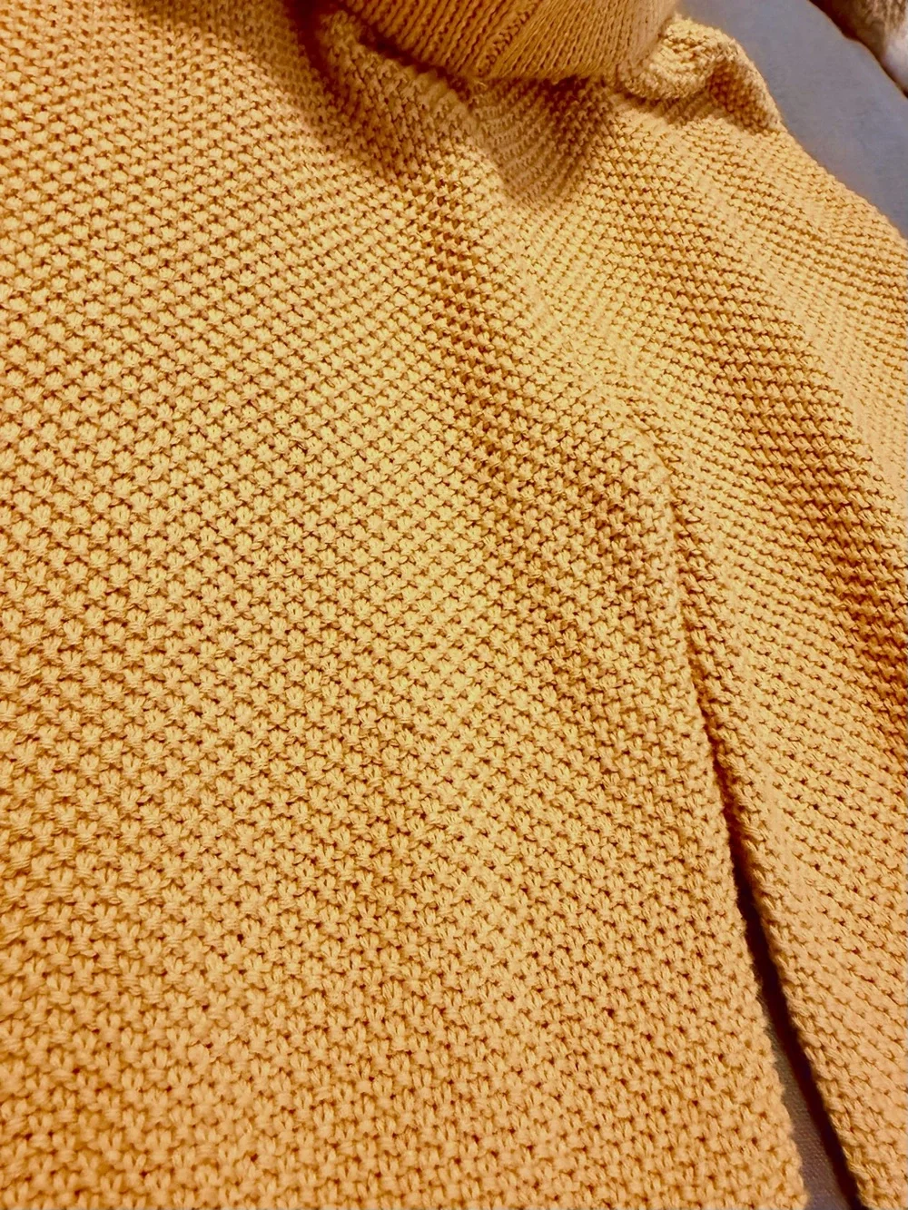 Winnie + Crew Knit Balloon Pants in Soft Mustard